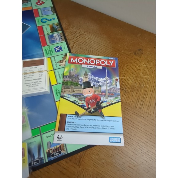 Monopoly Canada Electronic Banking Edition - Canadian Cities - NEW Open Box - Picture 7 of 8
